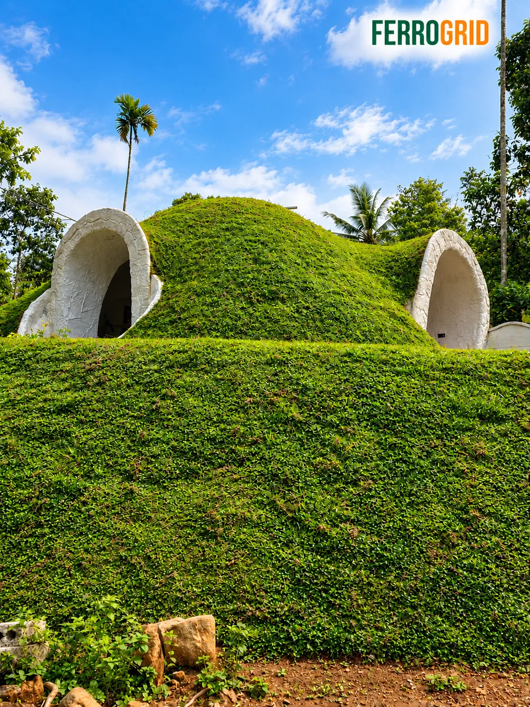 Eco-Friendly Huts built by FERROGRID