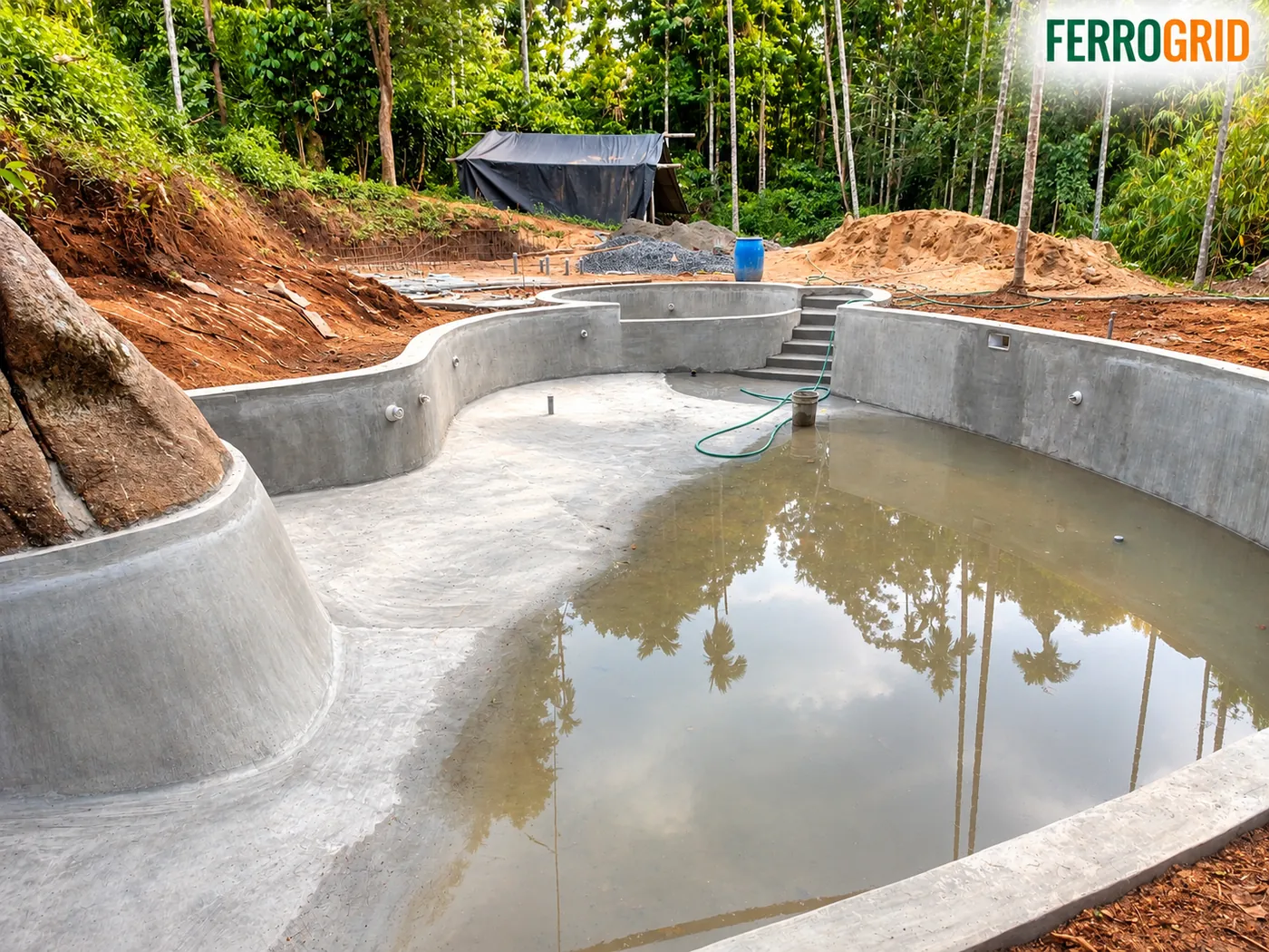 Freeform shell stage