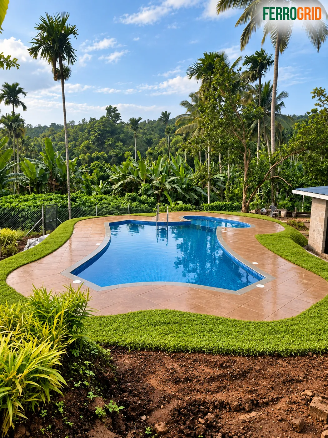 Swimming Pools built by FERROGRID