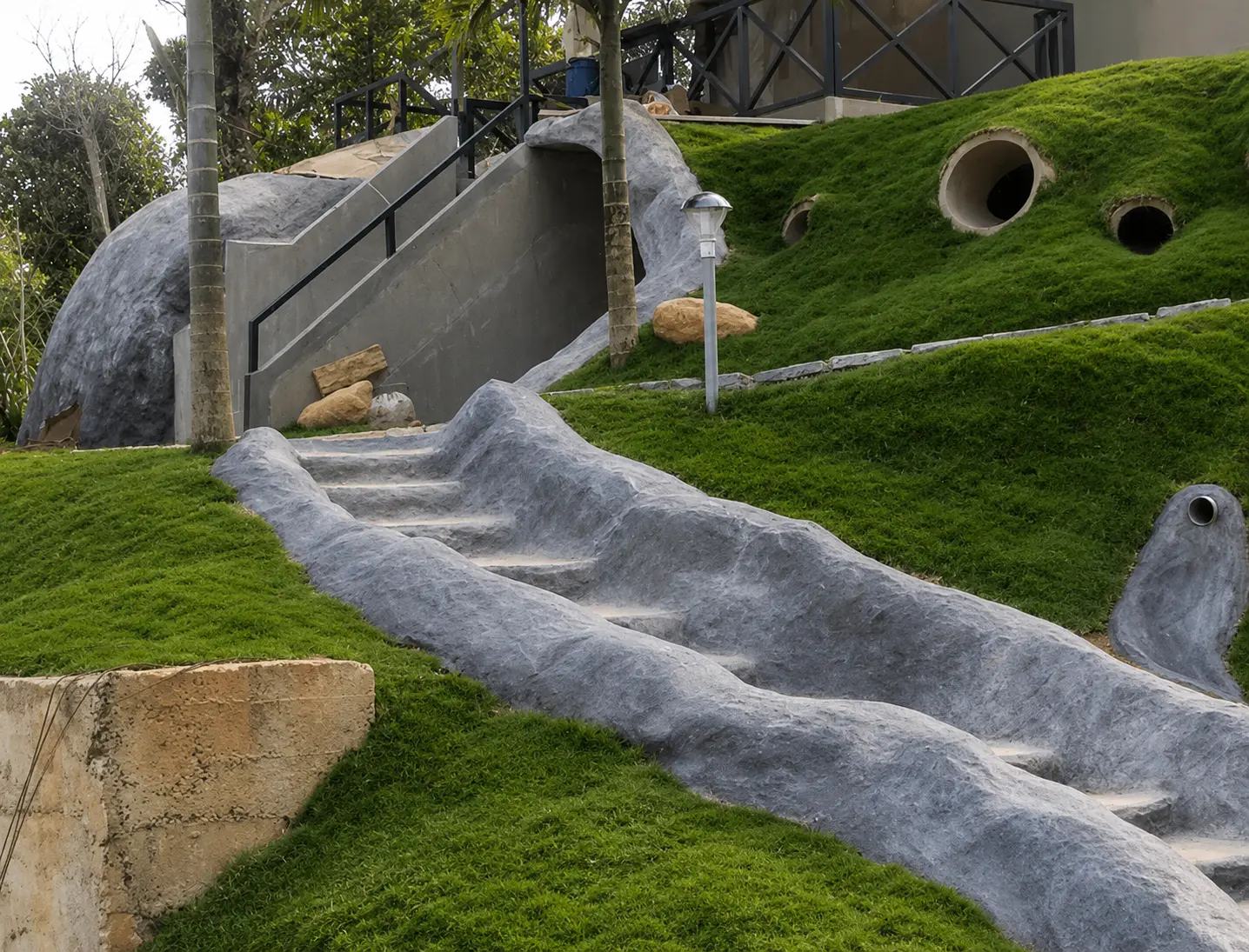 Underground ferrocement structure