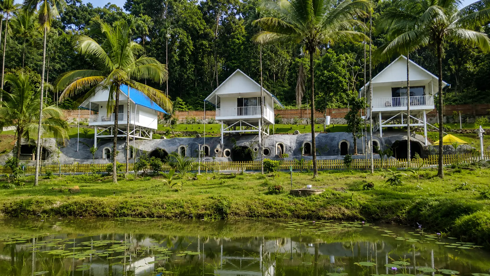 Ferrocement resort cottage